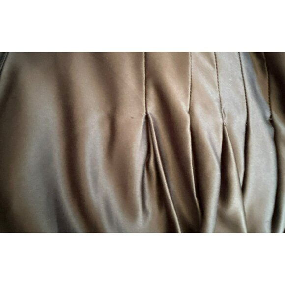 Vintage Jessica McClintock Black Cocktail Dress Bow Gem Belt Accent Sz 12 Y2K - Picture 8 of 9